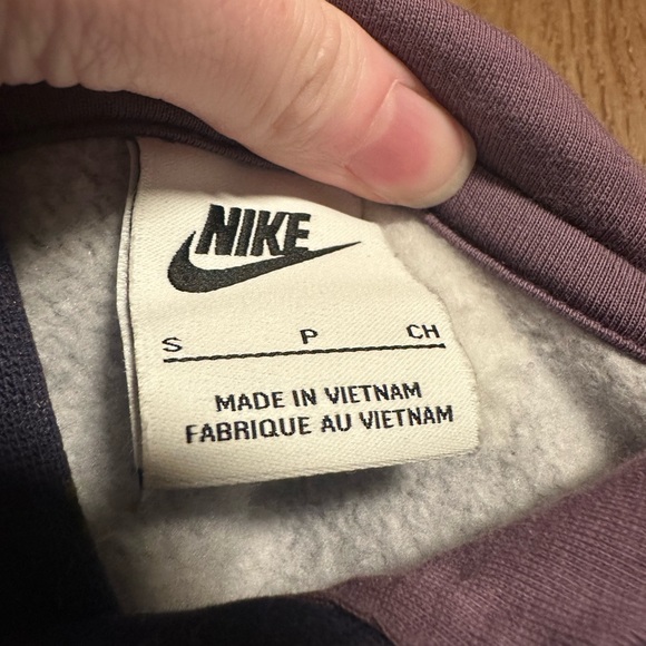 NIKE Sportswear Club Fleece Men's Pullover Hoodie In Purple - Picture 3 of 4